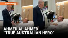 Perdana Menteri Australia Anthony Albanese mengunjungi sebuah rumah sakit di Sydney untuk menjenguk Ahmed al Ahmed, pria yang melucuti senjata seorang pelaku dalam penembakan massal di Bondi Beach, Minggu lalu.