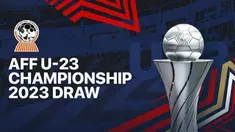 Berita video hasil undian Grup Piala AFF U-23 2023 yang akan digelar di Thailand, Senin (29/5/2023) siang hari WIB.