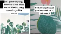 Mural gagal (Sumber: TikTok/anggraajadeh)