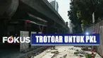 Trotoar untuk pedagang kaki lima, Gubernur DKI Jakarta: multifungsi trotoar lumrah terjadi di kota besar di dunia.