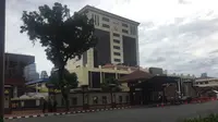 Gedung Mabes Polri Jakarta. (Liputan6.com/Muhammad Radityo Priyasmoro)