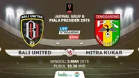 Jadwal Piala Presiden 2019, Bali United vs Mitra Kukar. (Bola.com/Dody Iryawan)