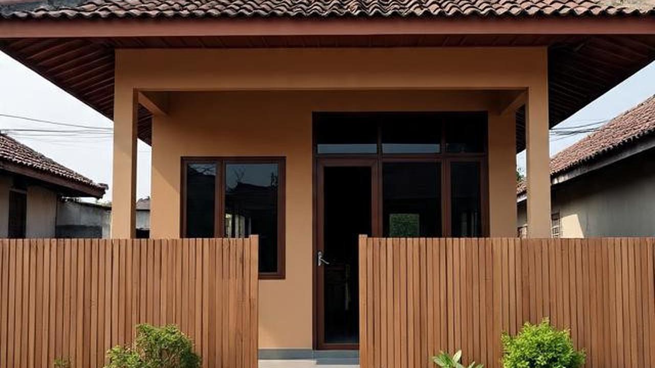 9 Desain Rumah Kampung Tapi Terlihat Seperti Rumah Rp 500 Juta, Hunian Sederhana Modern