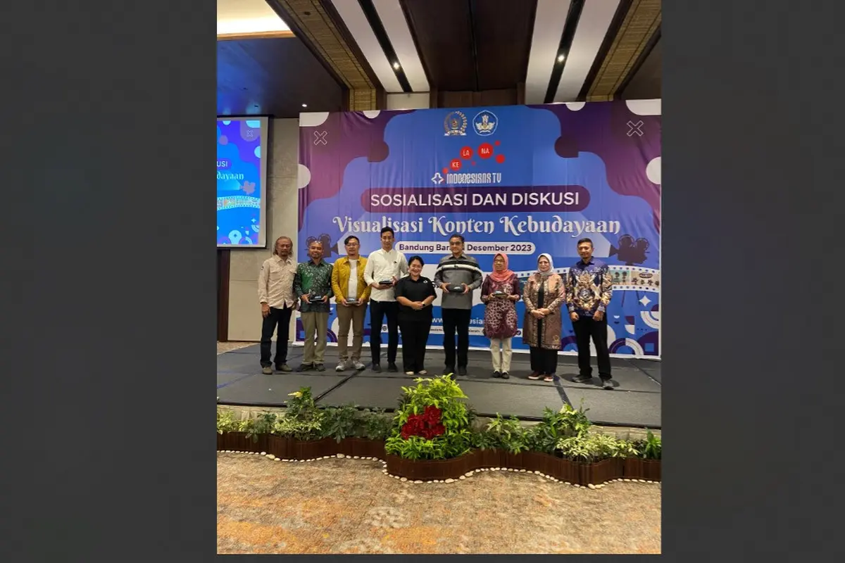 Balai Media Kebudayaan, Kementerian Pendidikan, Kebudayaan, Riset, dan Teknologi (BMK Kemendikbudristek) pun menyelenggarakan acara 'Kelana Indonesiana.TV: Diskusi Visualisasi Konten Kebudayaan' di Bandung Barat, Jawa Barat, Jumat 1 Desember 2023.