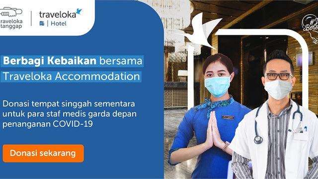 Traveloka Ajak Publik Berdonasi Untuk Sediakan Tempat Singgah Tenaga Medis Tekno Liputan6 Com