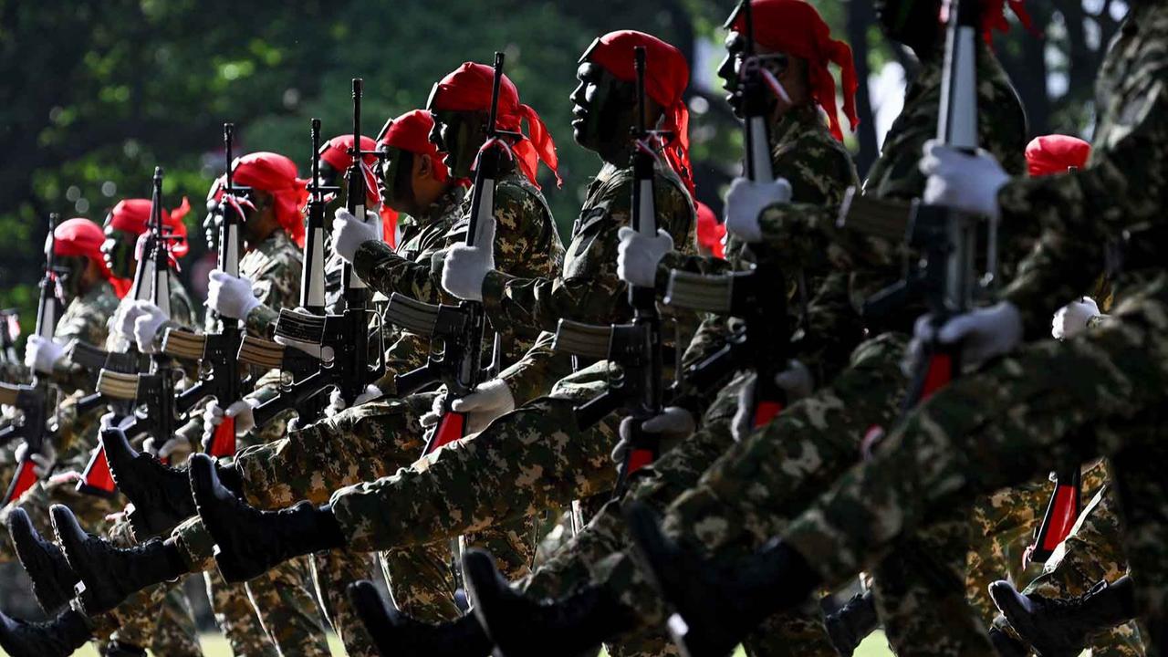 FOTO: Lulus Pendidikan Militer, Komcad TNI Siap Bela Negara dari Garis Sipil