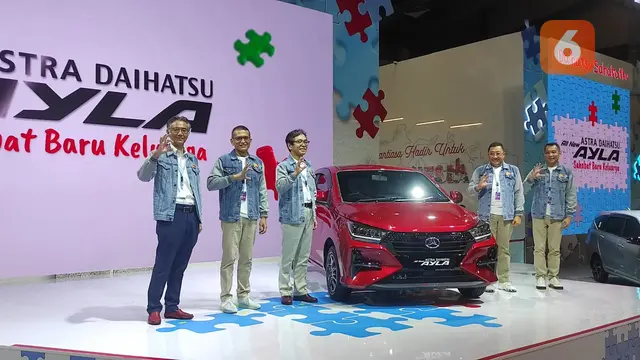 Setelah Toyota Agya, Daihatsu Juga Resmi Jual Dan Umumkan Harga Ayla Baru (Arief/Liputan6.com)