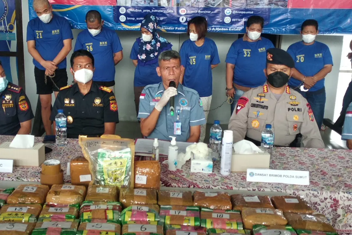 Kepala BNNP Sumut, Brigjen Toga Panjaitan