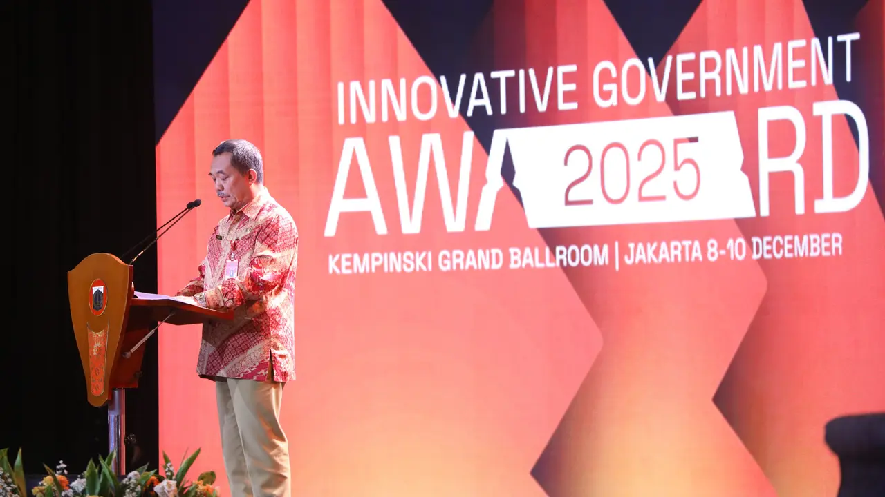 Kepala Badan Strategi Kebijakan Dalam Negeri (BSKDN) Kementerian Dalam Negeri (Kemendagri) Yusharto Huntoyungo