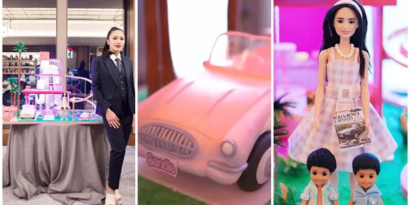 Potret Kue Ultah Sandra Dewi Tiap Tahun, Ada Desain Mobil Rolls Royce