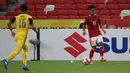 Penampilan apiknya tersebut membuat Arhan dianugerahi sebagai Man of The Match pada laga itu. Hal itu juga melengkapi suka cita skuat Merah Putih yang berhasil lolos ke semifinal dengan predikat pemuncak klasemen. (Dok. PSSI)