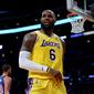 LeBron James Cetak 56 Angka, Lakers Sikat Warriors di lanjutan NBA (AFP)