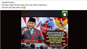 Cek Fakta: Hoaks, Presiden Prabowo Perintahkan TNI-Polri Tangkap Semua Masyarakat Aceh