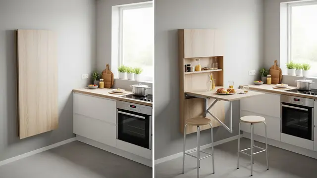 Model Dapur Minimalis Mini Bar