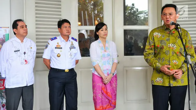 Basuki Tjahaja Purnama (Ahok) dan Veronica Tan