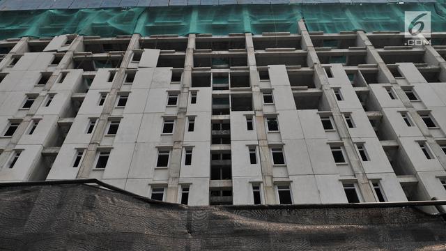 Proyek Rusun Pasar Rumput Dihentikan Sementara