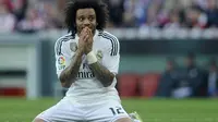 Marcelo gigit jari usai timnya tak mampu bobol Athletic Bilbao (AFP)