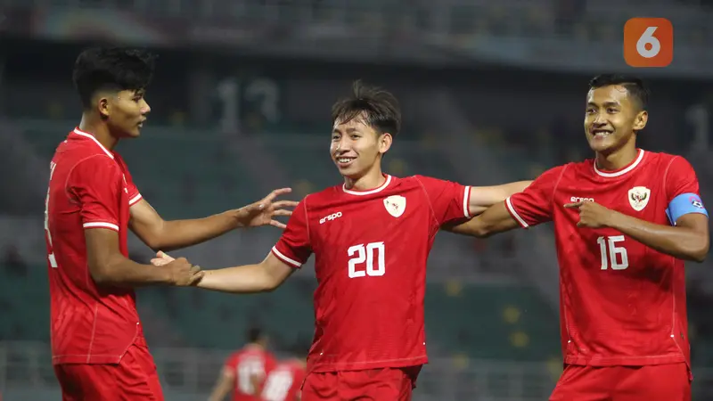 Foto: Cetak Setengah Lusin Gol ke Gawang Filipina, Timnas Indonesia U-19 Puncaki Klasemen Sementara Grup A Piala AFF U-19 2024