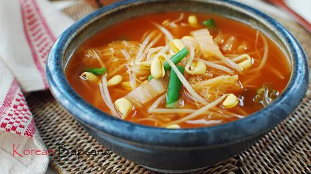 sup kecambah kedelai/ceritakorea.com