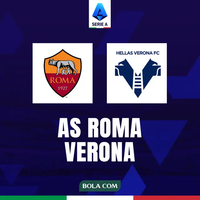 Liga Italia - AS Roma Vs Verona