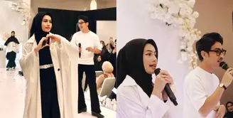 Umi Pipik Dian Irawati baru saja meluncurkan produk parfum &amp; clothing line terbaru. [Dok/Kapanlagi/Bayu Herdianto].