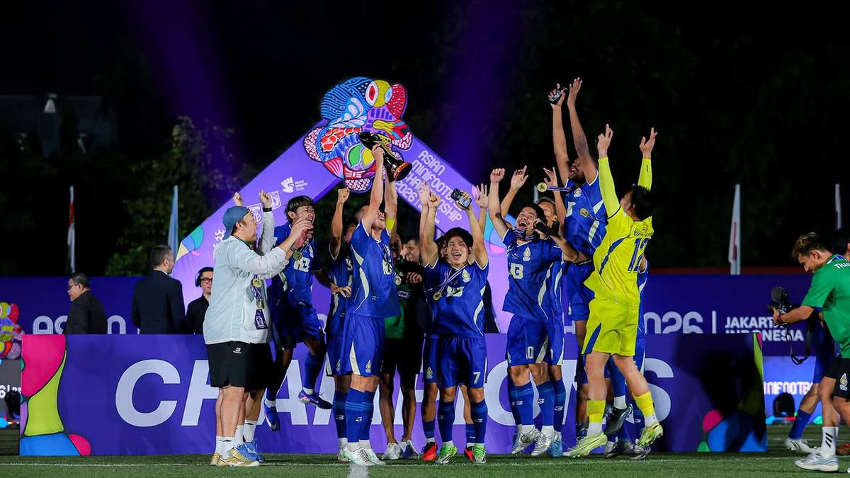 Thailand Juara Asian Minifootball Championship 2026, Indonesia Lolos ke Piala Dunia