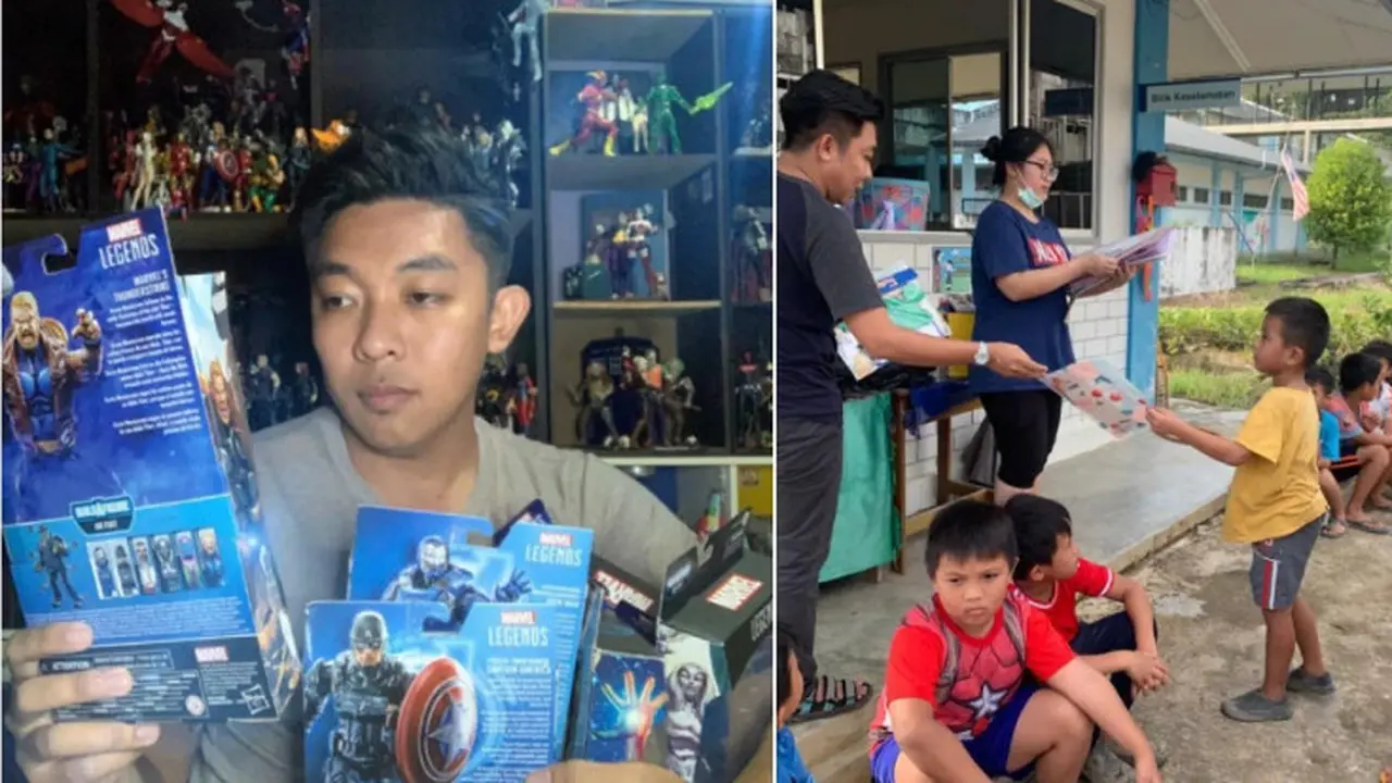 Beli Hadiah Perpisahan untuk Muridnya, Guru di Malaysia Jual Koleksi Action Figure