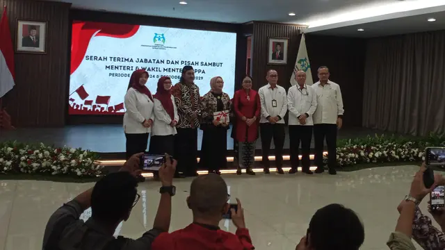 Serah Terima Jabatan dan Pisah Sambut Kementerian PPPA.