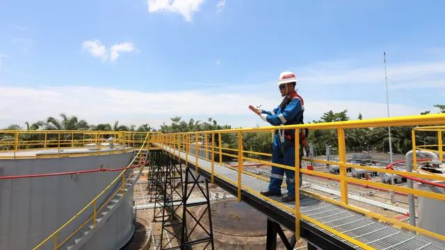PT Pertamina Hulu Energi (PHE) mencatatkan produksi migas sebesar 1,04 juta barel setara minyak per hari (MBOEPD). (Dok PHE)
