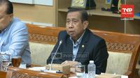 Anggota Komisi III DPR Safaruddin saat fit and proper test calon Hakim MK di ruang rapat Komisi III DPR RI, Jakarta. (Foto: Tangkapan Layar Akun Youtube TVR Parlemen).