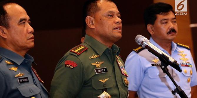 Panglima TNI Lelah Tanggapi Isu Pilpres 2019