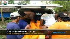 Diduga epilepsinya kambuh, pria ini terjatuh ke saluran irigasi hingga meninggal dunia.