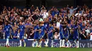 Chelsea memiliki salah satu kedalaman lini tengah terbaik di Eropa. Nama-nama top seperti Jorginho, N'Golo Kante, Mateo Kovacic, Mason Mount, Kai Havertz, dan Hakim Ziyech. Ada juga Ruben Loftus-Cheek, Ross Barkley, Kenedy, Charly Musonda, dan pemain baru Saul Niguez. (AFP/Adrian Dennis)