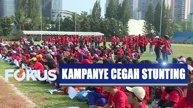 Kampanye cegah stunting kali ini dilakukan melalui permainan tradisional.