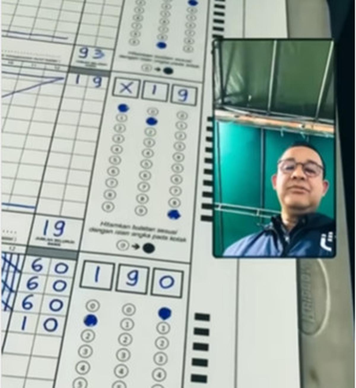 Anies Baswedan Kawal TPS 29