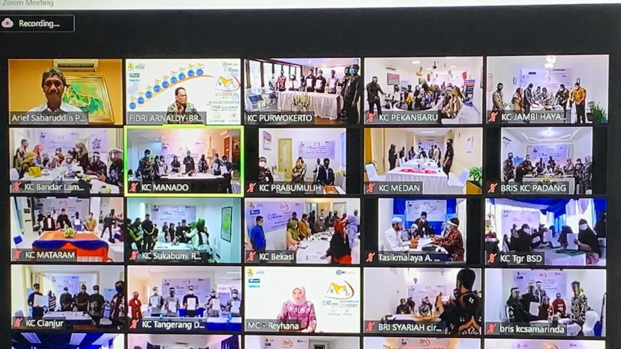 BRIsyariah Gelar Akad Serentak 2.500 Nasabah Rumah Bersubsidi Pemerintah