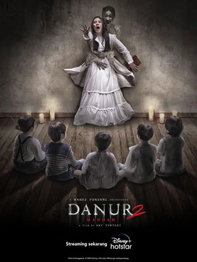Poster Danur 2 Maddah. (Foto: Disney+ Indonesia)