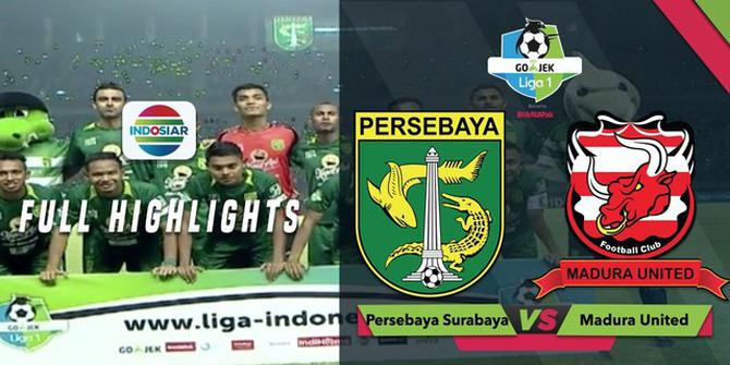 VIDEO: Highlights Liga 1 2018, Persebaya Vs Madura United 4-0