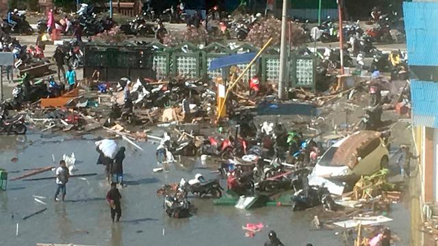 Tsunami di Kota Palu