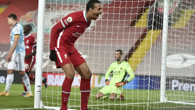 Liverpool Taklukkan Wolverhampton Wanderers 4-0