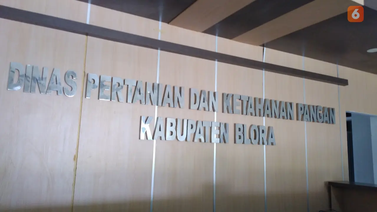Kantor Dinas Pertanian dan Ketahanan Pangan Kabupaten Blora (Liputan6.com/Ahmad Adirin)