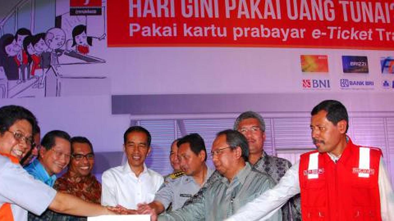 5 Bank keroyokan dukung program tiket elektronik Jokowi