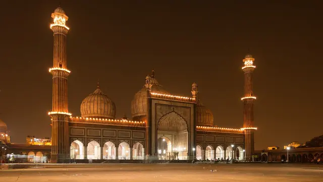 Ilustrasi masjid, Iduladha