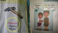 kesalahan di buku bahasa Inggris