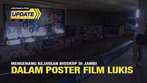 Mengenang Kejayaan Bioskop di Jambi dalam Poster Film Lukis