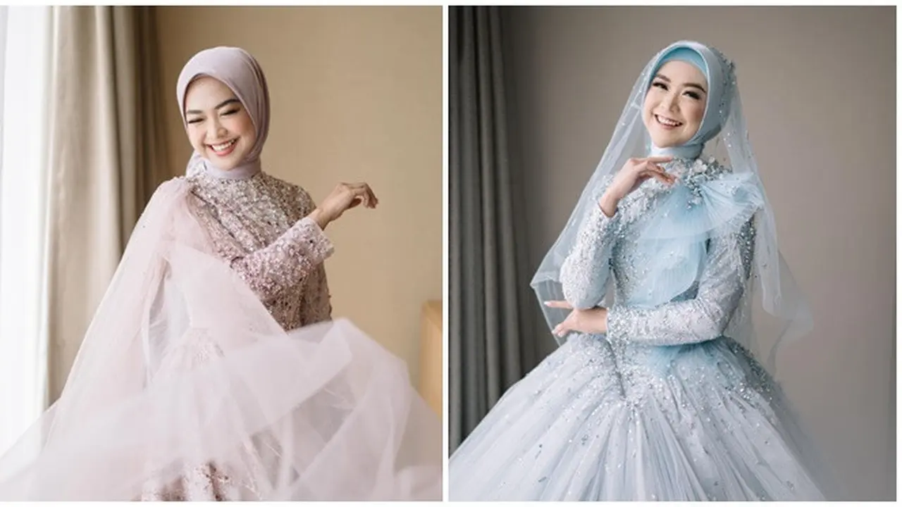 6 Potret Penampilan Ria Ricis dari Lamaran hingga Resepsi Pernikahan, Memesona
