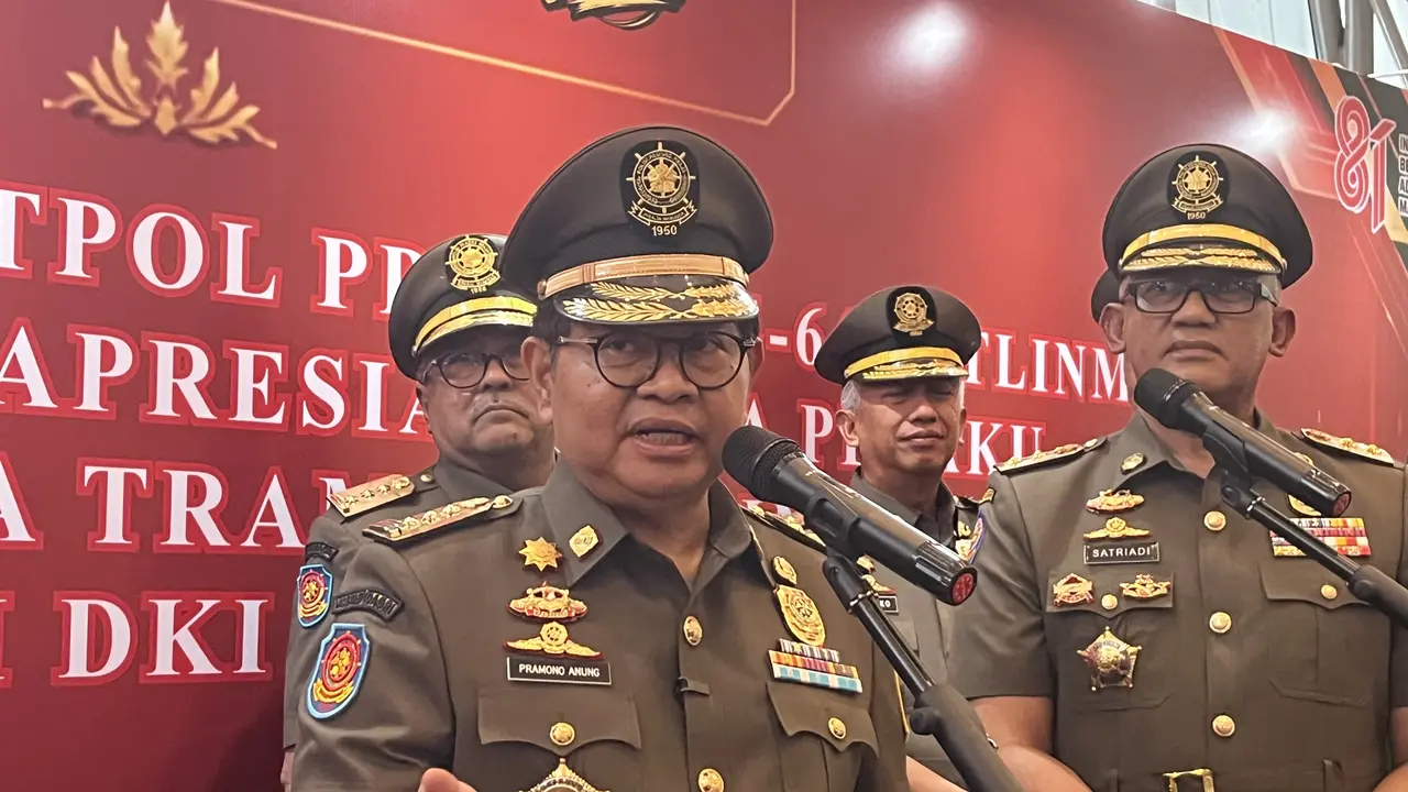 Gubernur DKI Jakarta Pramono Anung di Taman Ismail Marzuki (TIM), Jakarta Pusat, Selasa (8/9/2026). (Liputan6.com/Winda)