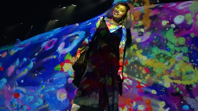 teamLab Future Park and Animals of Flowers, Symbiotic Lives