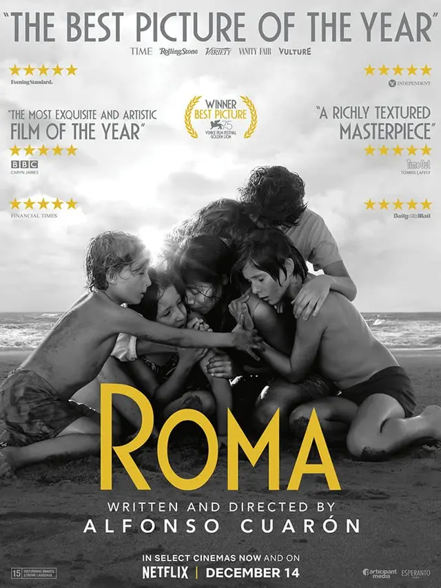 Poster film Roma. (Foto: Dok. Netflix/ IMDb)