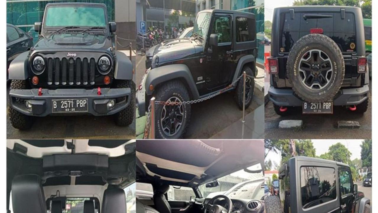 Hasil Lelang Rubicon Milik Mario Dandy Diserahkan ke David Ozora Jika Laku
